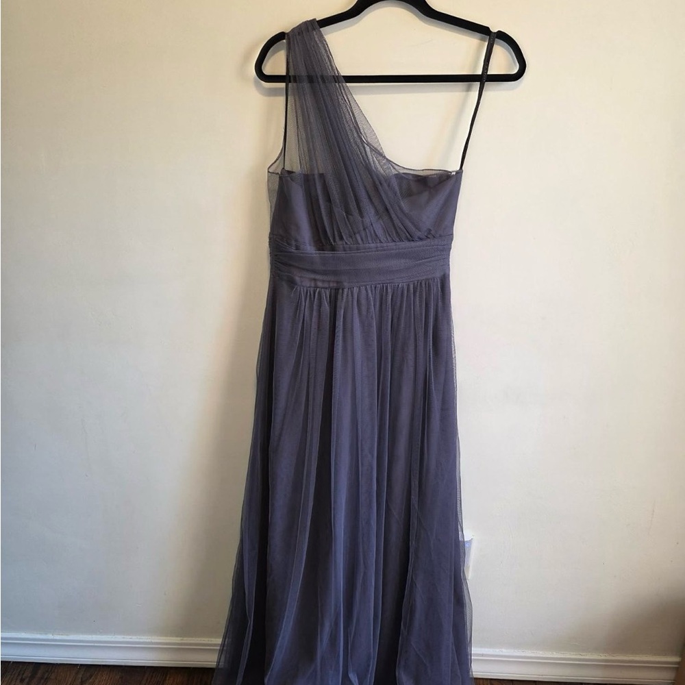 After Six long one shoulder gown, size 8